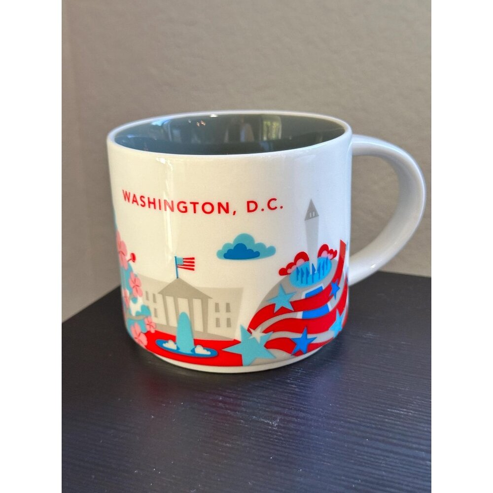 Washington D.C. Starbucks You Are Here mug 14oz 2017 – Preloved, great condition